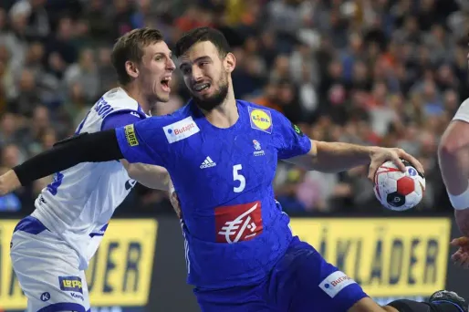 Handball France-Islande crédit : PATRIK STOLLARZ / AFP - 1280