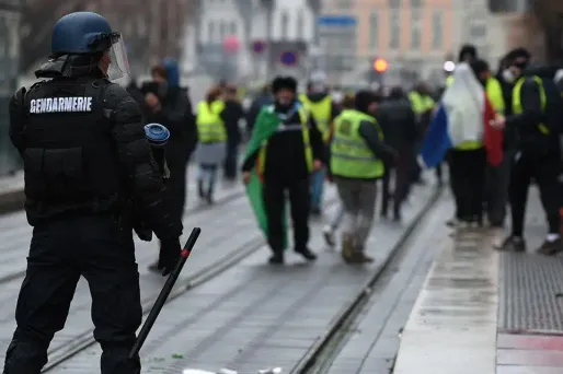 Strasbourg, gilets jaunes, PATRICK HERTZOG / AFP 1280
