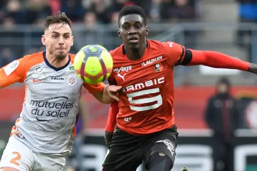 Ismaila Sarr et Ruben Aguilar
