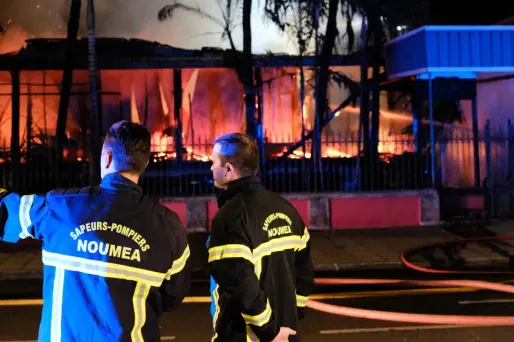pompiers, Noumea, incendie, nouvelle-calédonie crédit : THEO ROUBY / AFP - 1280