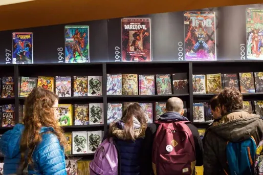 BD, bande-dessinée, comics crédit : YOHAN BONNET / AFP - 1280