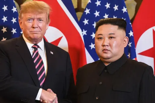 Donald Trump, Kim-Jong Un, Saul LOEB / AFP 1280