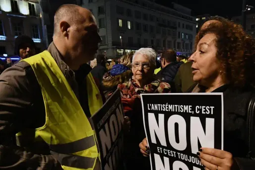 gilets jaunes antisémitisme 1280