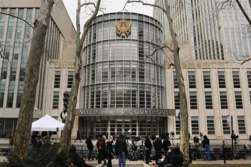 Tribunal de New York crédit : SPENCER PLATT / GETTY IMAGES NORTH AMERICA / AFP - 1280