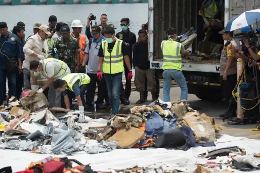 Photo d'illustration, peu de temps après le crash de l'avion de la Lion
