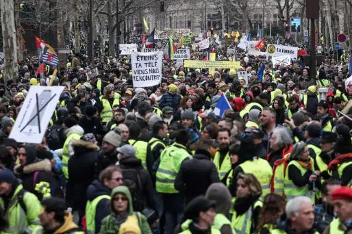 17.400 personnes ont défilé en France, selon le ministère de l'Intérieur.