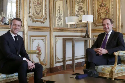 Jean-Christophe Lagarde était reçu mardi par Emmanuel Macron.