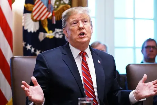 Donald Trump a annoncé qu'il refuserait de promulguer ce texte. (photo d'archive)