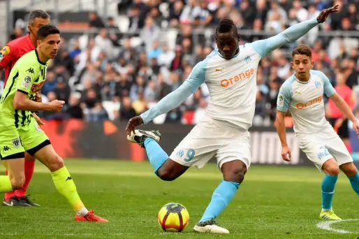 Mario Balotelli, auteur d'un doublé contre Angers, a inscrit sept buts en neuf rencontres.