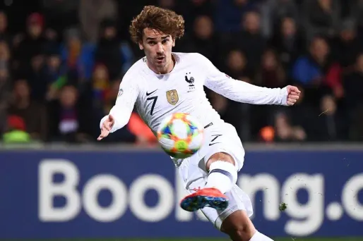 Antoine Griezmann France Moldavie FRANCK FIFE / AFP