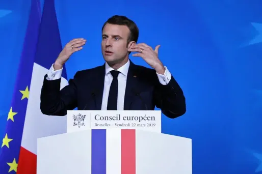 Emmanuel Macron, LUDOVIC MARIN / AFP 1280