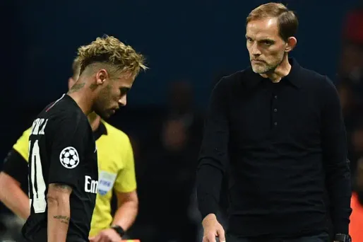 Photo d'archives. Thomas Tuchel a peu apprécié le geste violent de Neymar à l'encontre d'un supporter samedi soir.