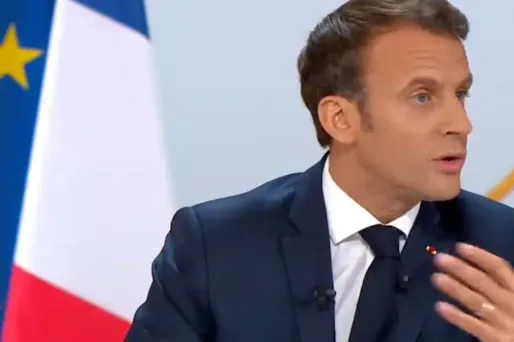 Emmanuel Macron s'est exprimé lors d'une conférence de presse, jeudi soir.