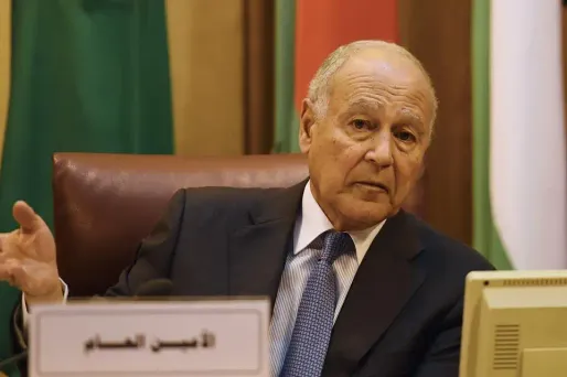 Ligue arabe, Ahmed Abul Gheit crédit : MOHAMED EL-SHAHED / AFP