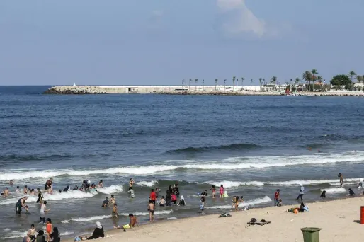 Liban, Beyrouth, plage crédit : ANWAR AMRO / AFP - 1280