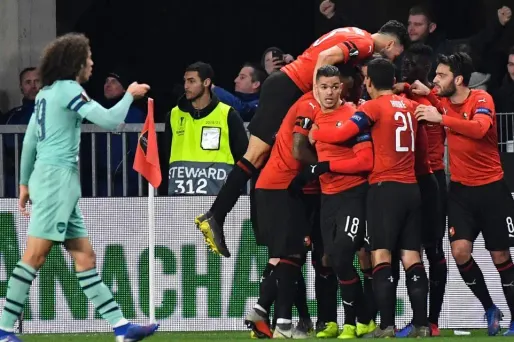 Rennes Arsenal Ligue Europa DAMIEN MEYER / AFP