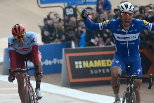 Philippe Gilbert a remporté son premier Paris-Roubaix