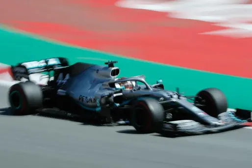 Lewis Hamilton a remporté le GP d'Espagne.