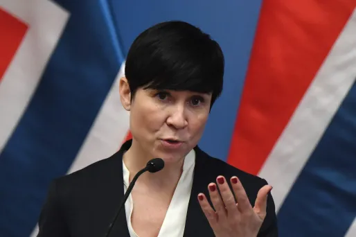Ine Eriksen Soreide, Norvège (1280*640) ATTILA KISBENEDEK / AFP
