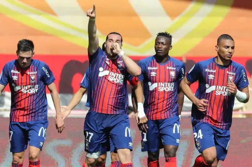 Enzo Crivelli a inscrit le seul but de la rencontre entre Monaco et Caen.