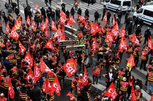 La CGT avait prévu de longue date un rassemblement mercredi matin, devant le siège de l'Unédic (Photo d'illustration)