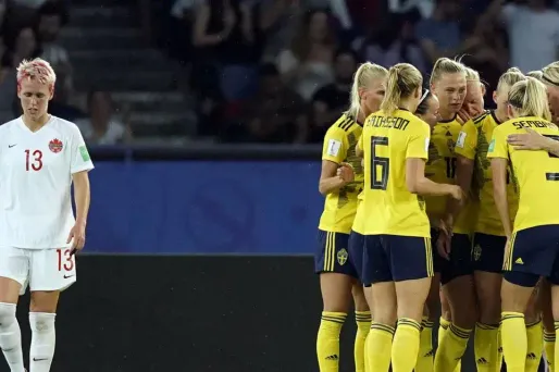 Les Suédoises se sont qualifiées pour les quarts de finale.