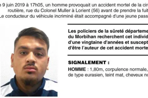 Le chauffard de Lorient a été interpellé et mis en examen.