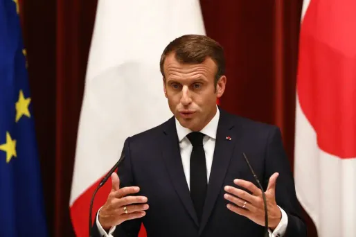 Emmanuel Macron, Japon crédit : BEHROUZ MEHRI / AFP - 1280
