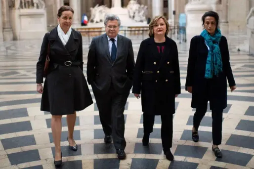 Nathalie Loiseau s'est rendue au Panthéon pour rendre hommage à Simone Veil.