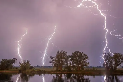 De forts orages sont attendus sur le Nord-est (photo d'illustration).