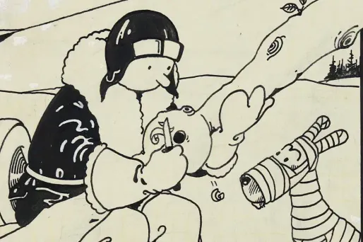 Première couverture de Tintin 1280