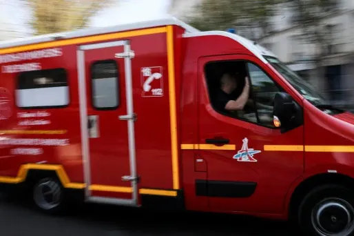 Le pompier a été brièvement hospitalisé (photo d'illustration).