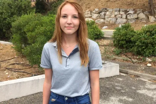 Camille Lepape a décroché son bac avec une moyenne de 20,25.