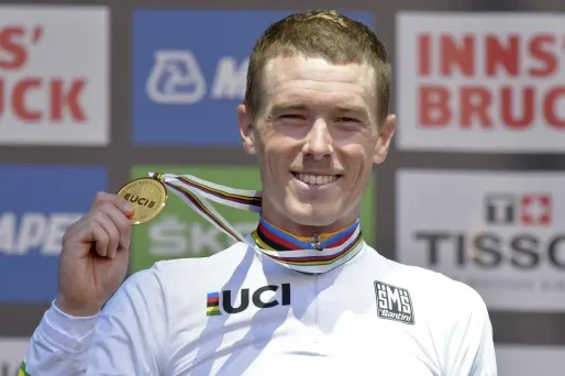 Rohan Dennis, champion du monde sortant du contre-la-montre (1280x640) HERBERT NEUBAUER / APA / AFP