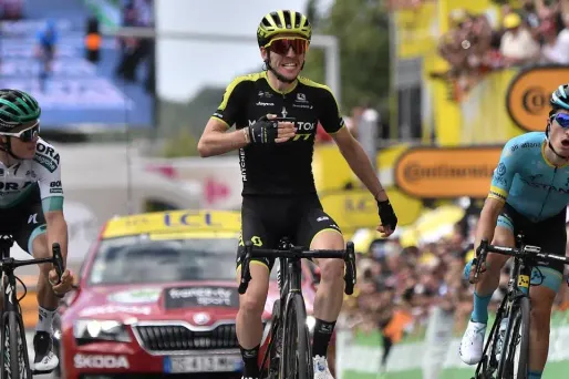 Simon Yates vainqueur de la 12ème étape (1280x640) Marco Bertorello / AFP
