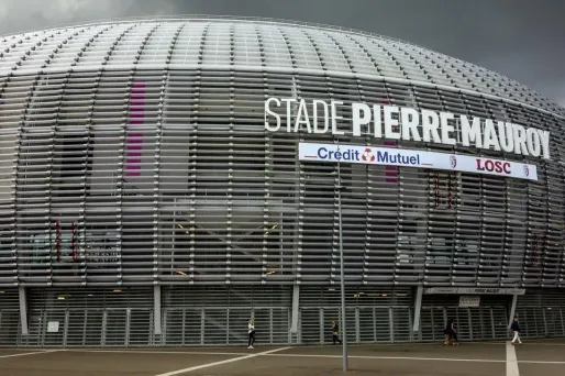 Le Stade Pierre Mauroy a été inauguré en 2012.