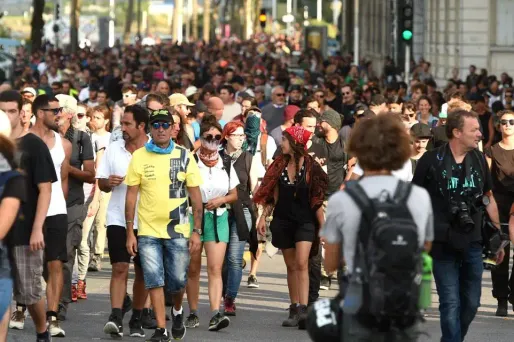 Les opposants au G7 se sont réunis samedi à Bayonne.