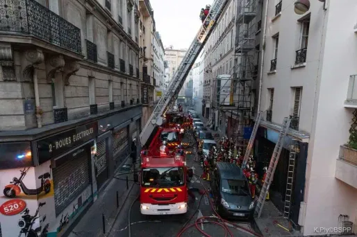 Les pompiers de la Vienne ont été appelés vers cinq heures pour un feu dans un bâtiment à Poitiers. (Photo d'illustration)