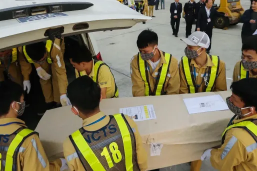 Vietnam rapatriement corps migrants