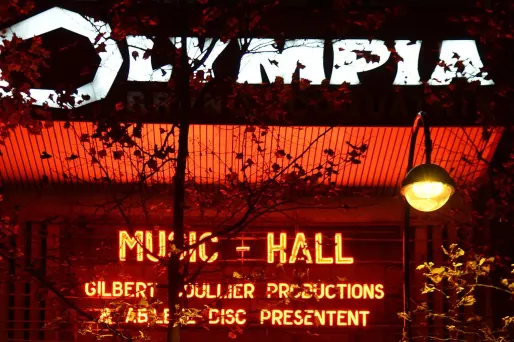 La salle de concerts et de spectacle l'Olympia.