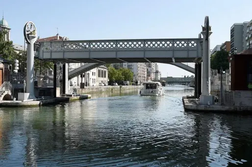 Un petit obus a été découvert dans le canal de l'Ourcq, près de Paris. Image d'illustration.