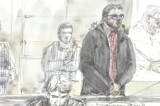 Bilal Taghi lors de son procès (2000x1000) Benoit PEYRUCQ / AFP