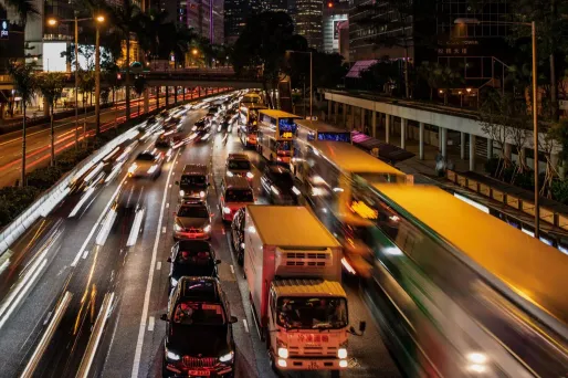 voiture, automobiliste, Chine