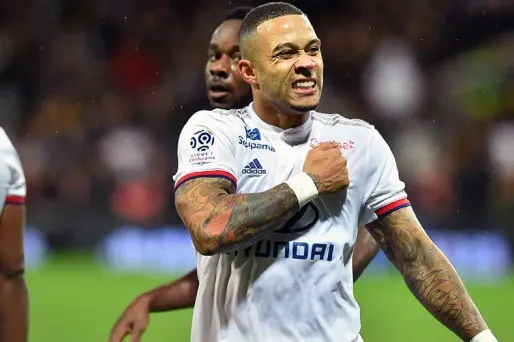 Memphis Depay a délivré l'OL, samedi à Toulouse.
