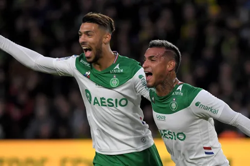 Les Stéphanois remontent provisoirement à la 3e place.