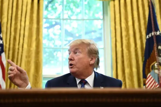 Donald Trump est sous la menace d'une mise en accusation ("impeachment").