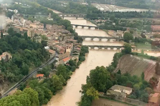 Orages : une femme "en urgence absolue", la Corse et la Provence menacées