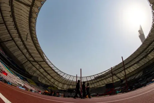Les Championnats du monde d'athlétisme vont se dérouler dans un stade climatisé.