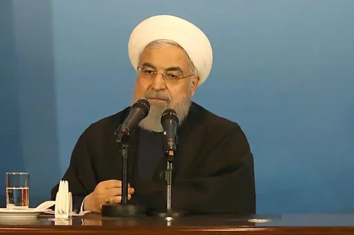 Le président iranien a réagi à l'annonce de l'envoi de nouvelles troupes américaines dans le Golfe persique.