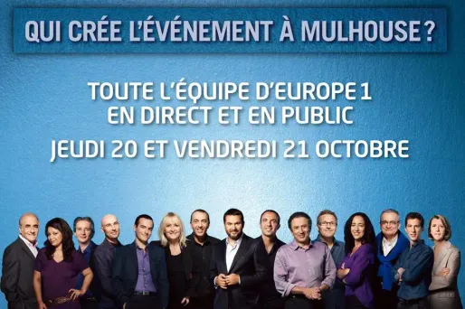 Europe 1 s'installe à Mulhouse